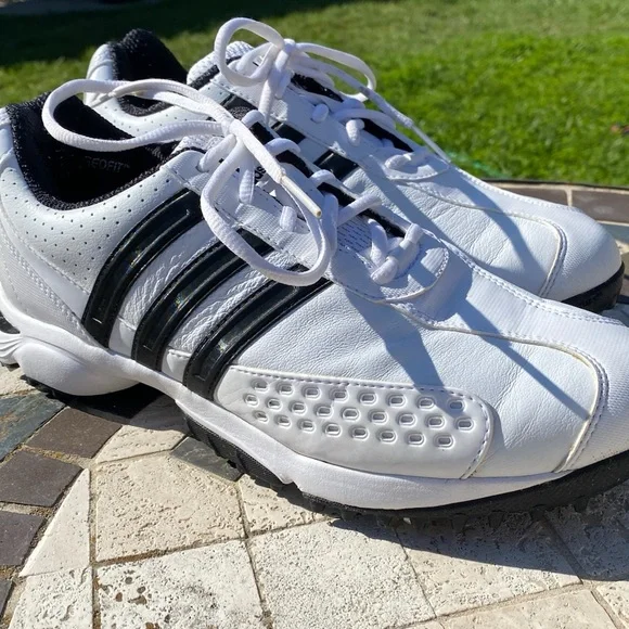 adidas | Shoes | Sale Adidas Fitrx 3d Fit Foam Golf Shoes Mens Sz 8 White  Black Athletic Trainers | Poshmark
